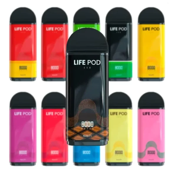 Refil LIFE 8.000 puffs